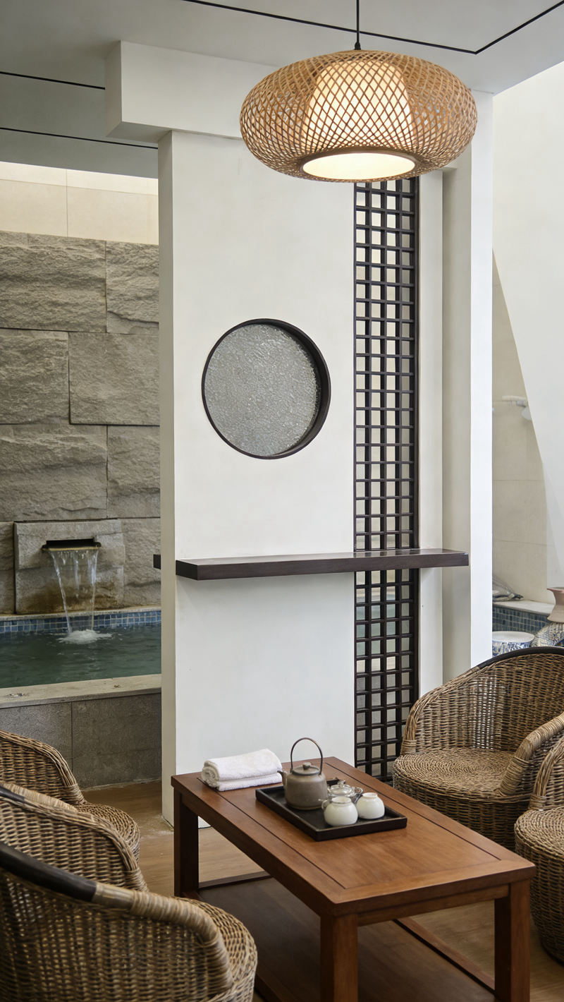 透明園玻璃屏風